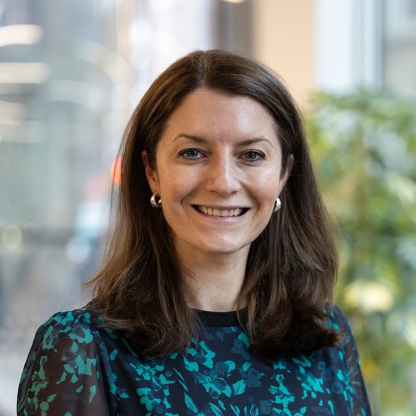 Photograph of Michelle Moore, Group Strategy & Investor Relations Director, L&G.