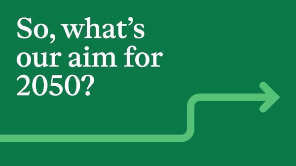 So, what's our aim for 2050?