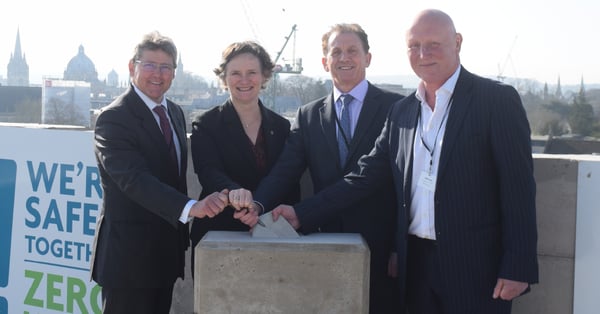 life and mind building topping out ceremony (1)